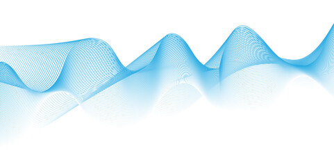 Modern glowing wavy lines with technology connection concept. Abstract technology lines mesh background. Abstract digital motion lines. Vector wave curve gradient pattern blend.	