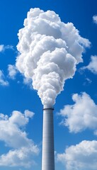 Factory Smoke Pollution Sky