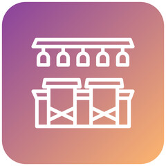 Vector Design Bar Counter Icon Style