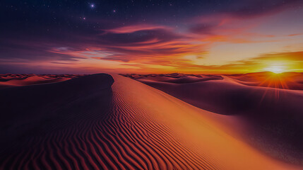 Desert Sunset Dunes