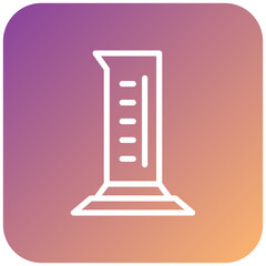 Graduated Cylinder Icon Style