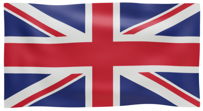 Isolated Flag UK