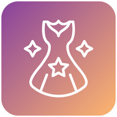 Birthday Dress Icon Style