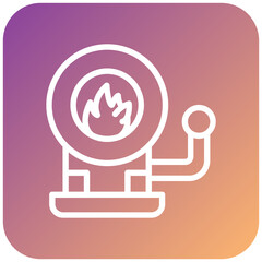Fire Alarm Icon Style