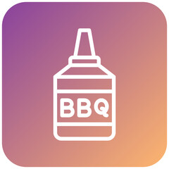 Bbq Sauce Icon Style