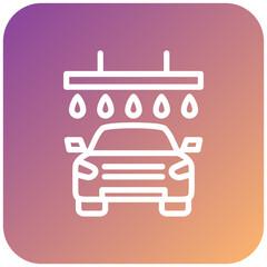 Car Wash Icon Style