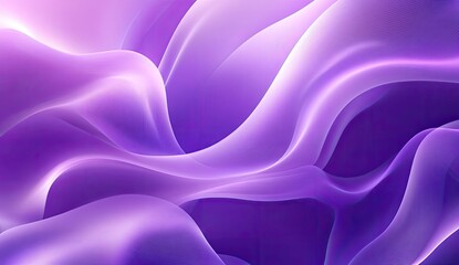 Obraz premium Abstract Purple Flowing Fabric