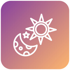 Day and Night Icon Style