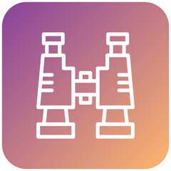 Army Bicoculars Icon Style
