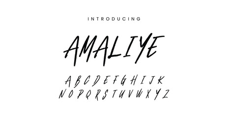 Amaliye – Stylish Handwritten Font