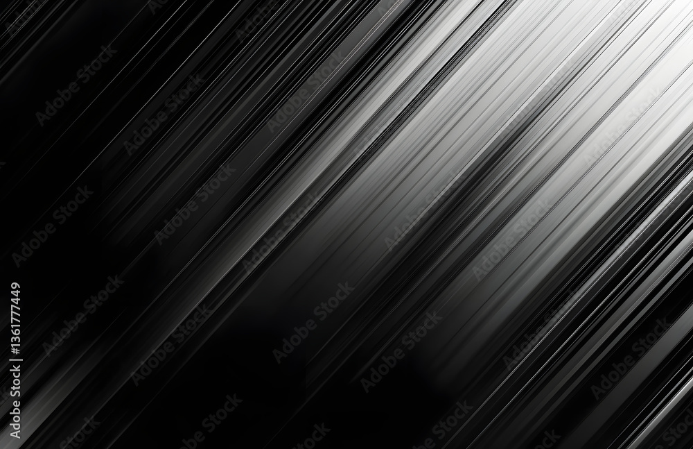 Poster abstract black and silver are light gray with white the gradient is the surface with templates metal