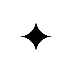 Fototapeta premium Black Arrow Icon Isolated on White Background – Vector Illustration