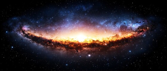 Obraz premium Galactic Nebula View