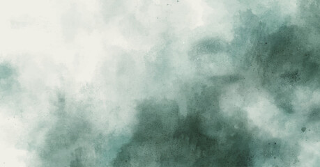 Abstract watercolor art background template. blue and green watercolor backdrop empty space for text, banner, presentation or product display graphic design