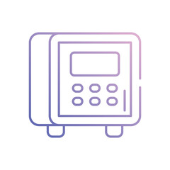 locker vector icon stock illustration