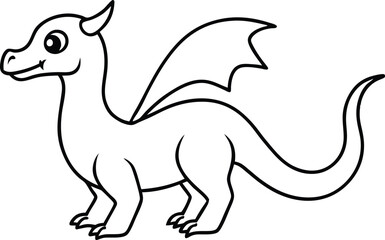 vector illustration of cartoon kangaroo