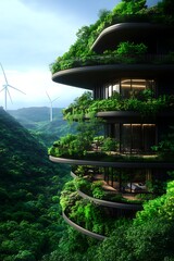 Eco-Tower in Lush Valley