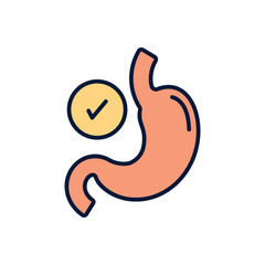 Stomach Vector icon
