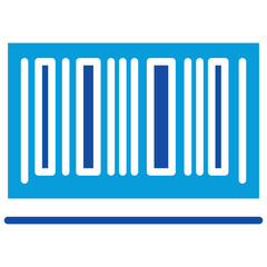 Barcoding Icon Dual Tone Color Style