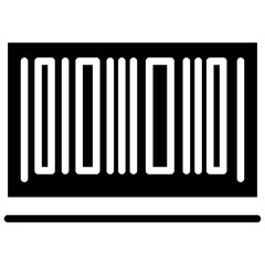 Barcoding Icon Black Style