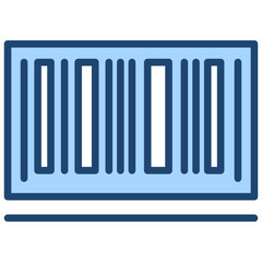 Barcoding Icon Lineal Blue Style