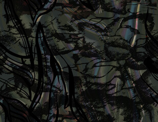 abstract flower pattern