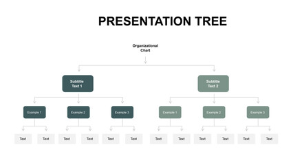 Presentation Tree with Subtitles and Examples