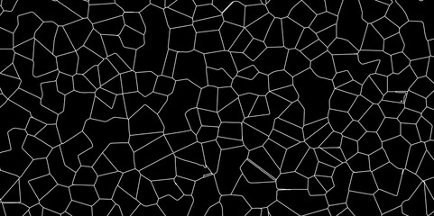 Retro Crack Frame Vector Design with Isolated Effect and Construction Pattern

