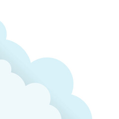 Cloud Illustration Corner