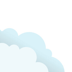 Cloud Illustration Corner