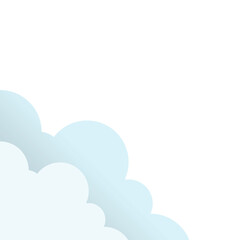 Cloud Illustration Corner