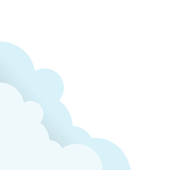 Cloud Illustration Corner