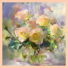 Shawl Scarf Pattern Graphic Design
