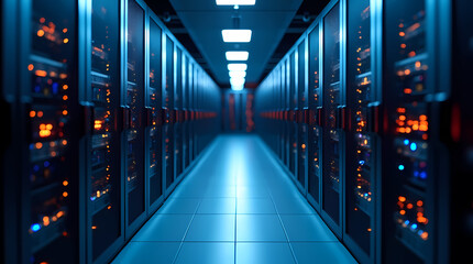 Fototapeta premium Information Security Policies, Illustrate a scenario that showcases how secure digital workflows enhance regulatory compliance and governance controls