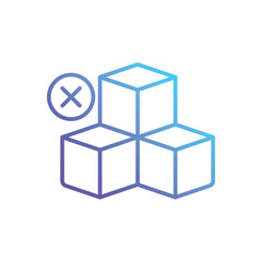 Sugar Free Vector icon