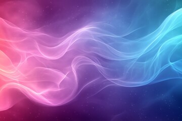 Fototapeta premium Colorful swirling smoke pattern creates a dreamy abstract background design for digital art projects or presentations