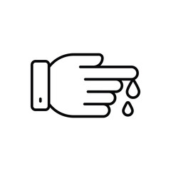 Blood Sugar Vector icon