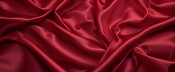 Obraz premium red silk background