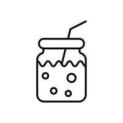 Detox Smoothie Vector icon