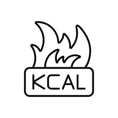 Calories Vector icon