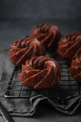 sweet and tasty chocolate muffins