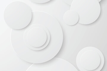 Abstract layered circles