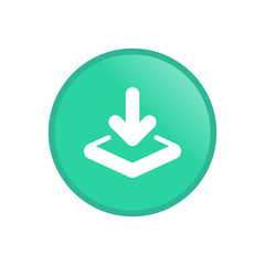 Download Button Symbol