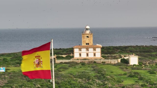 Faro de la Isla de Tabarca en Santa Pola, Alicante