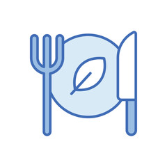 Fototapeta premium Healthy Food Vector icon