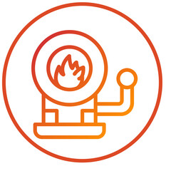 Fire Alarm Icon Style