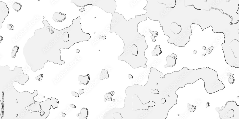 Aufkleber abstract topographical linier circle graphics map background. patterns topographic line map. vintage
