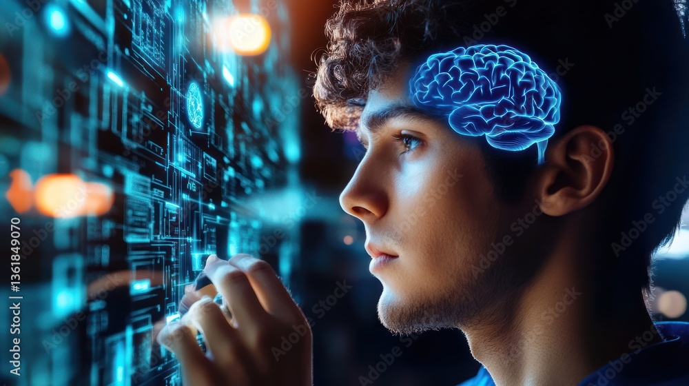 Poster navigating the digital frontier: a vision of human-computer collaboration and cognitive enhancement