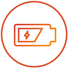 Charging Battery Icon Style