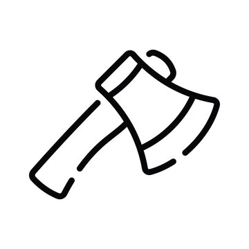 recommend clip art: camping axe for chopping wood, survival, and outdoor adventures.